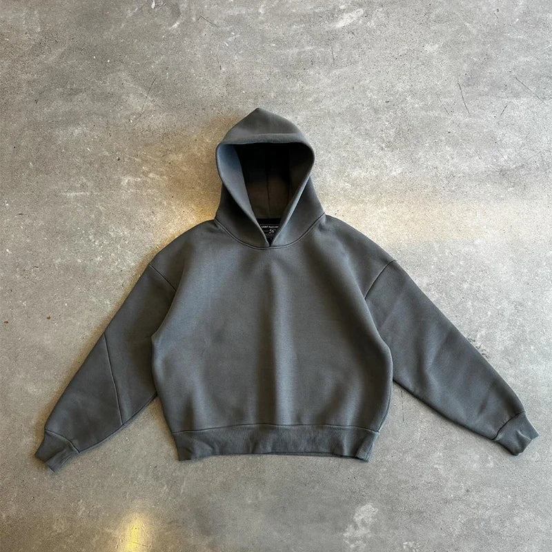 Y2k Fashion Hoodie Men And Women Casual Loose Streetwear Personalized Multi-Functional Pullover Hoodie Jogger Sweatpants Set