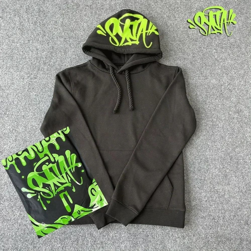 UK Sy-world Pullover Tops Tracksuit y2k Fashion Hip Hop Street Men Women  Casual Loose Hoodies Sportswear Pants Trousers Cotton