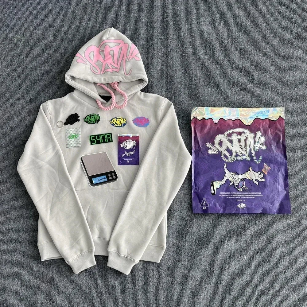 Sy-world Clothing y2k Hip Hop Street Men / Women Pullover Tops / Long Pants Fashion Casual Jogging Tracksuit Hoodies Trousers