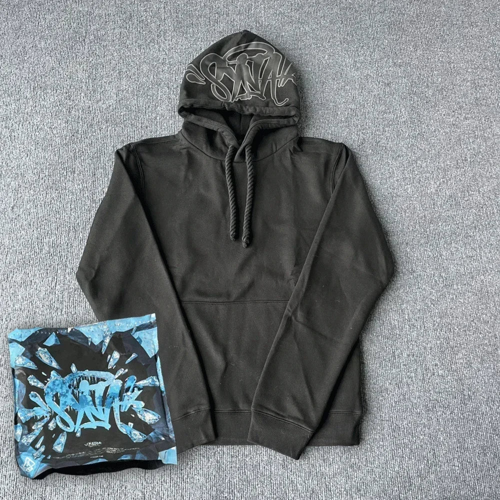 UK Sy-world Pullover Tops Tracksuit y2k Fashion Hip Hop Street Men Women  Casual Loose Hoodies Sportswear Pants Trousers Cotton